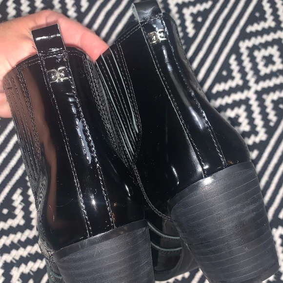 Winona Patent Leather Western Ankle Boots - Picture 5 of 7